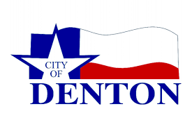 Graphic logo for Denton Texas