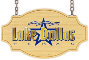 Lake dallas Texas Logo