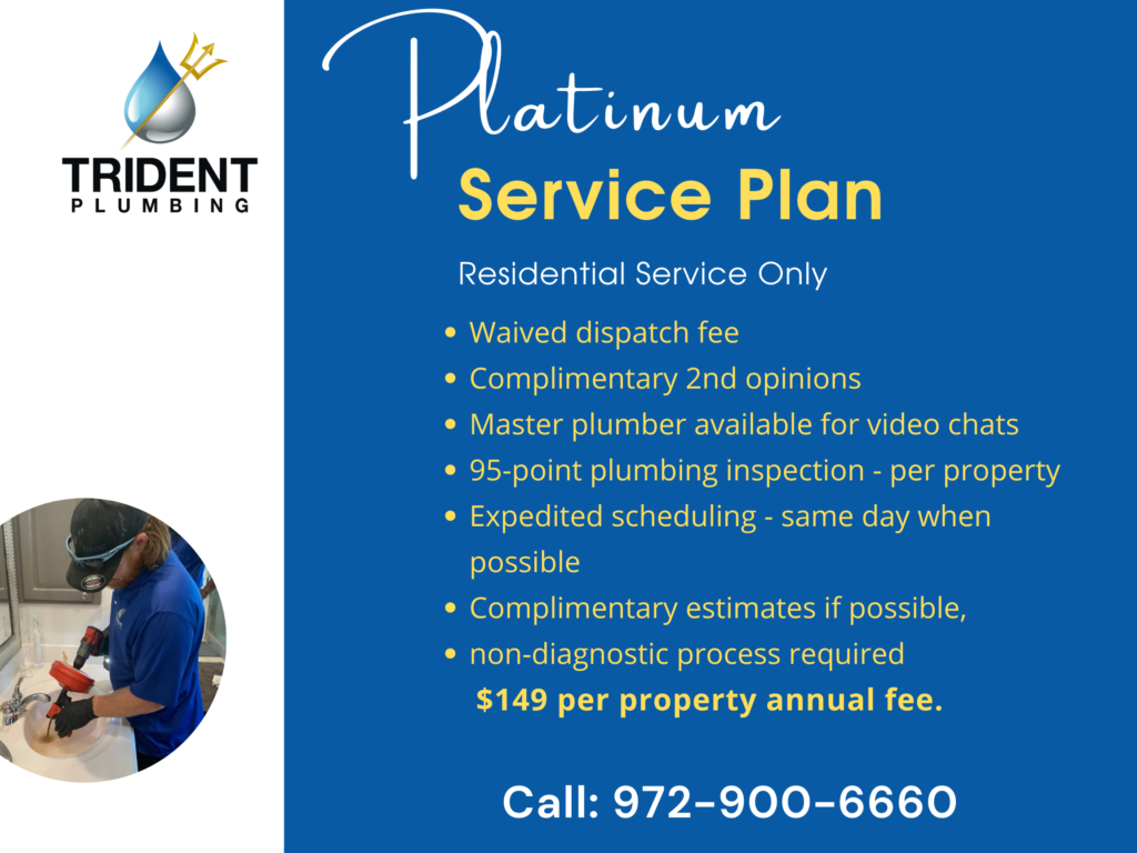 Graphic of Trident Platinum Service plan